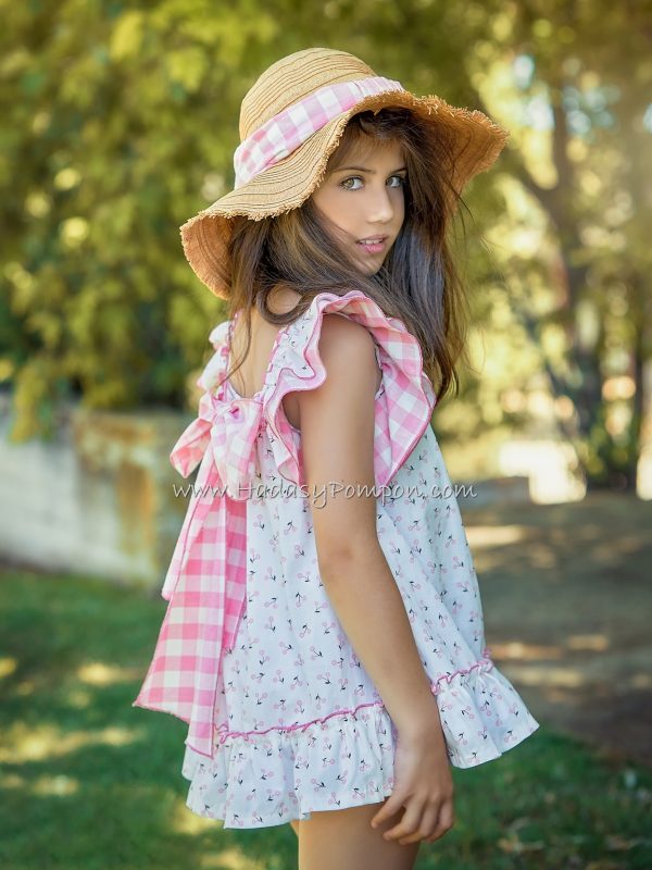 Vestido Florecitas Rosas