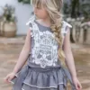 Conjunto Falda y Blusa Circe - Imagen 2